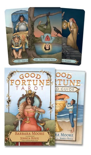 Good Fortune Tarot Cartas Barbara Moore Oraculo Riqueza