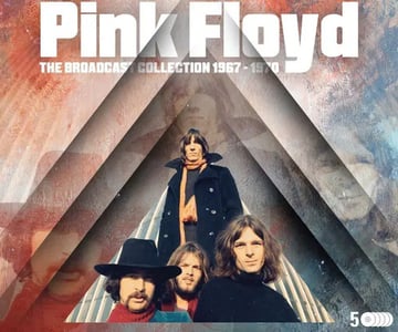 Pink Floyd The Broadcast Collection 1967-1970 5 Cd Box Set Edición Limitada