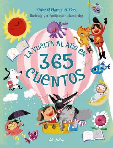 Portada de La Vuelta Al Año En 365 Cuentos