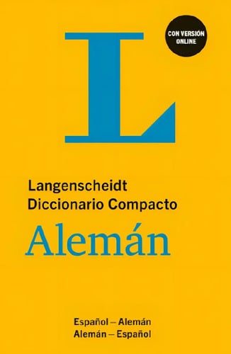 Langenscheidt Diccionariopacto Esp-aleman / Aleman-esp, De No Aplica., Vol. 1. Editorial Klett, Tapa Blanda En Español/alemán