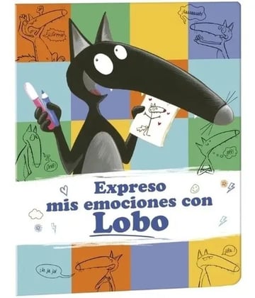 Portada de Libro Expreso Mis Emociones Con Lobo