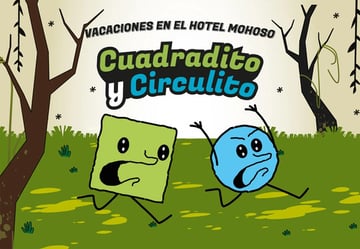 Portada de Libro Cuadradito Y Circulito - Vacaciones En El Hotel Mohoso - Altea