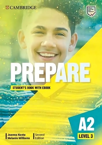 Prepare A2 Level 3 Sbk With Ebook Tapa Blanda