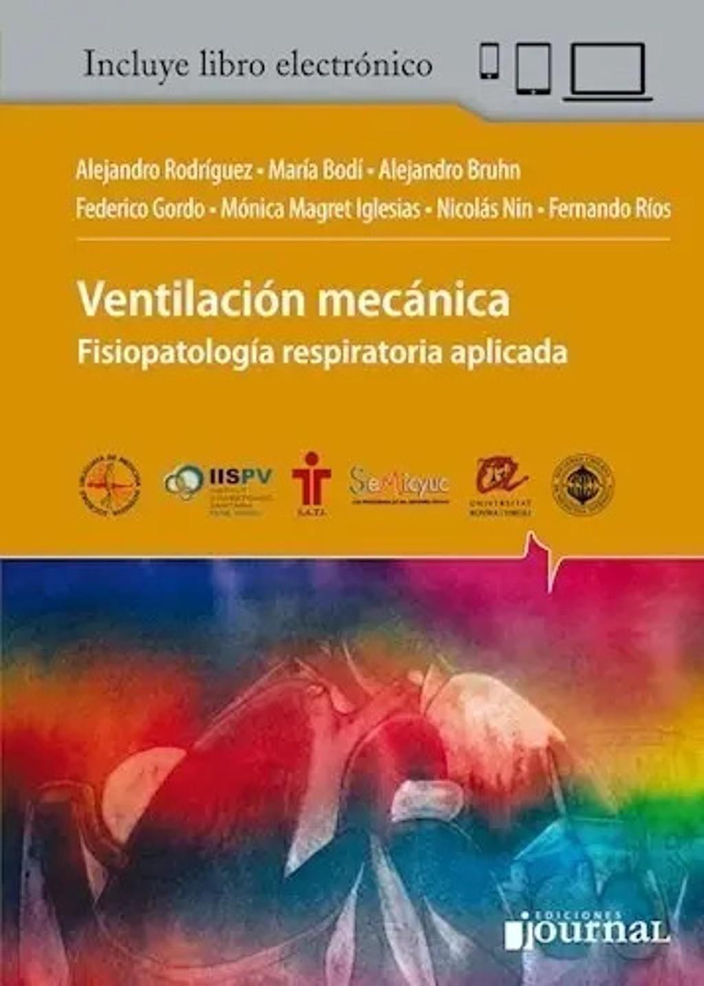 Portada de Ventilacion Mecánica.(fisiopatología Respiratoria Aplicada)