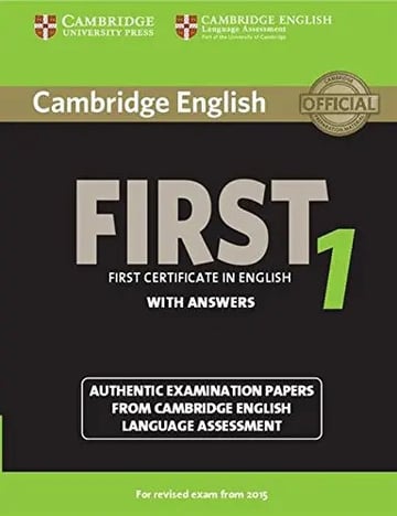 Cambridge English First 1 Rev Exam 2015 St Book W Answers