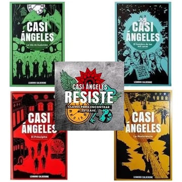 Pack Casi Ángeles - Calderone, Ed. Rgb, Juvenil, Vol. 1-5