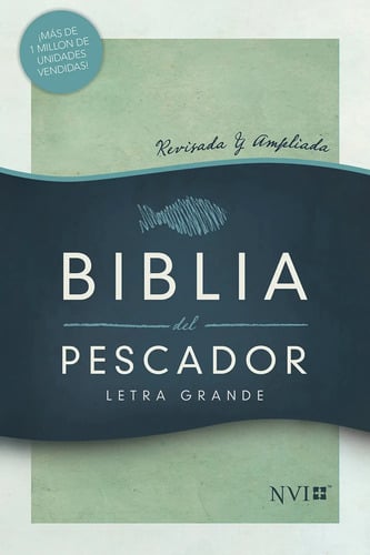 Portada de Biblia Del Pescador - Letra Grande - Tapa Dura - Díaz-pabón