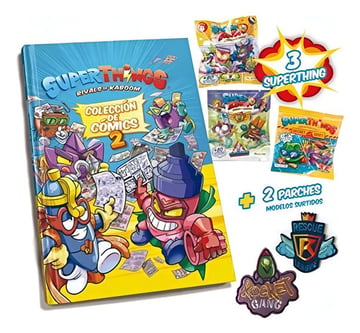 Libro Libro Coleccionista Comics Superthings Max - Series