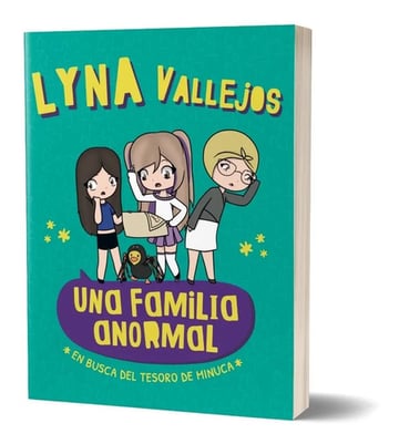 Portada de Una Familia Anormal. En Busca Del Tesoro De Minuca De Lyna