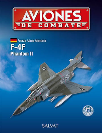 Fascículo 4 + F-4f Phantom Ii Aviones De Combate Nº 4 Gris Oscuro