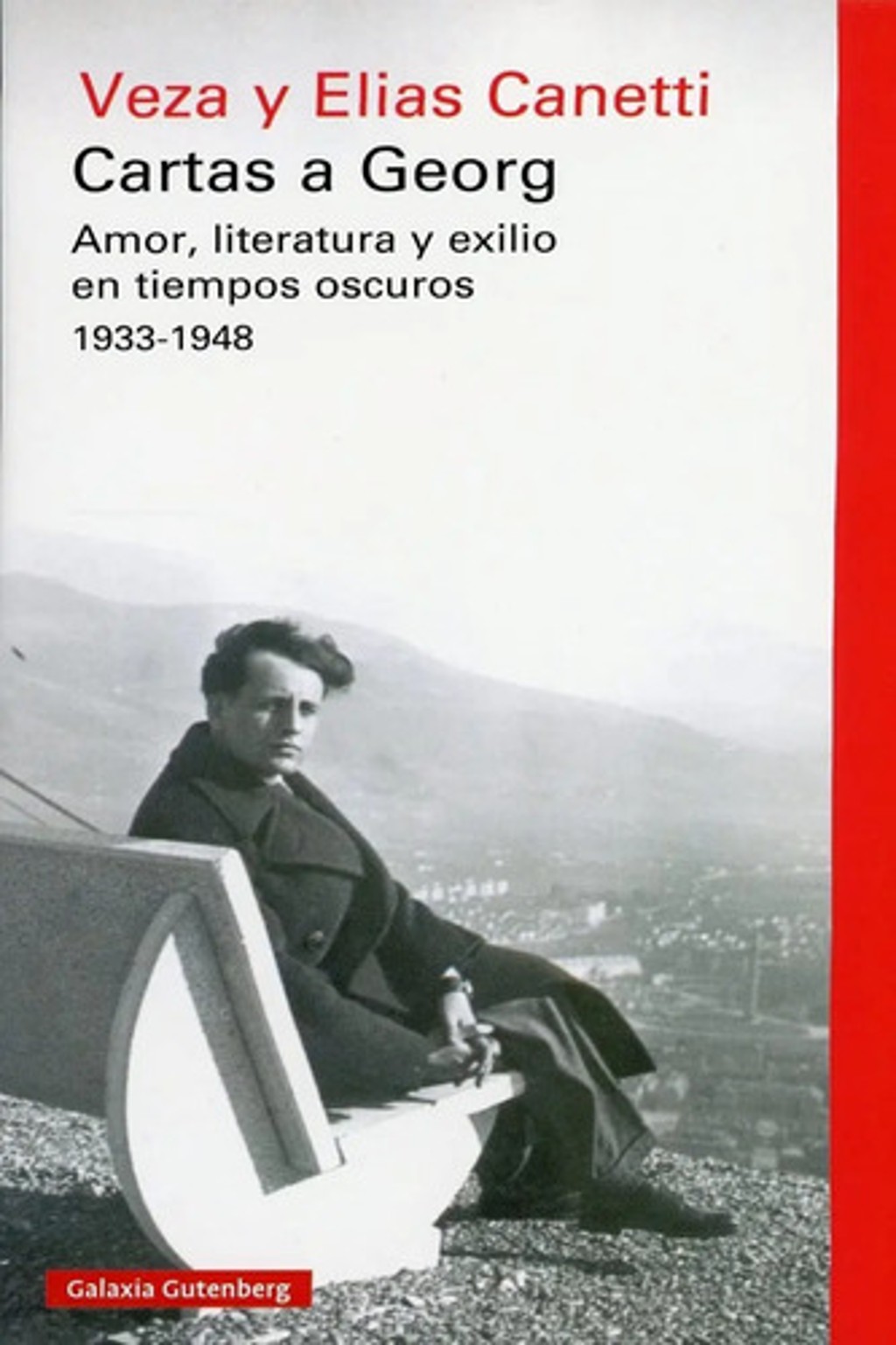 Portada de Cartas A Georg Elias Canetti
