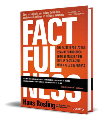 Libro Factfulness - Hans Rosling [ Español ] Pasta Dura