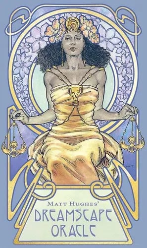 Portada de Dreamscape Oracle, De Matt Hughes. Editorial U.s. Games, Tapa Blanda En Inglés
