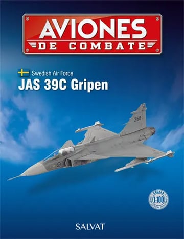 Aviones De Combate Salvat Jas 39c Gripen