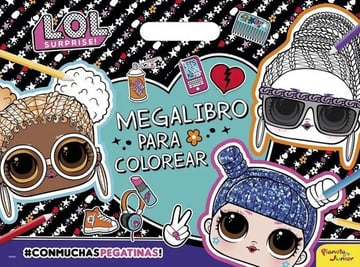 Libro - L.o.l. Surprise! Megalibro Para Colorear