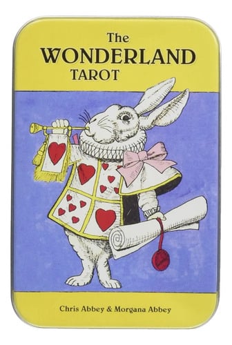 The Wonderland Tarot In A Tin Chris Abbey