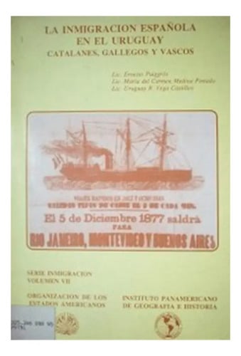 La Inmigración Española En El Uruguay Usado
