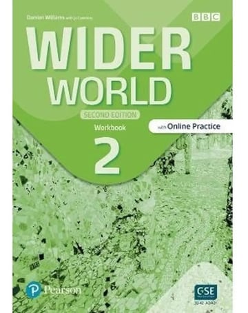 Portada de Wider World 2 2ªed Workbook W/ Online Practice A Pearson