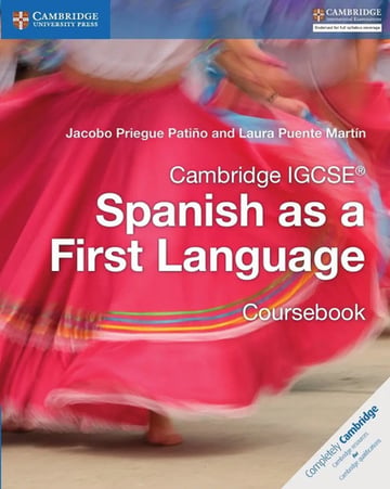Cambridge Igcse® Spanish As A First Language Coursebook