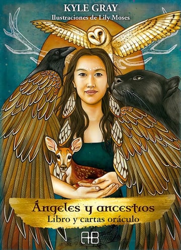 Portada de Angeles Y Ancestros-cartas Libro