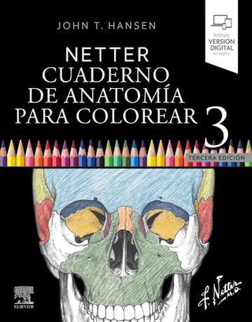 Netter. Cuaderno De Anatomía Para Colorear: 2ª Ed