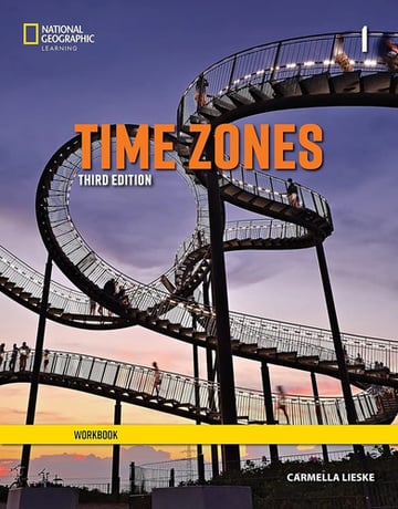 Portada de Time Zones 1 Workbook 3rd Edition Lieske Carmella