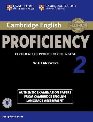 Portada de Cambridge English Proficiency 2 Student's Book