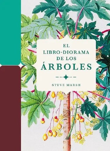 Portada de El Libro Diorama De Los Arboles, De Marsh, Steve. Editorial Folioscopio, Tapa Dura En Español