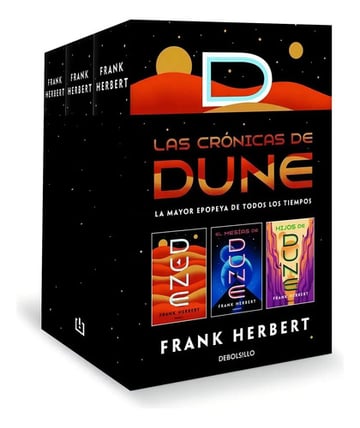 Paquete Las Crónicas De Dune, Herbert, Frank, Debolsillo