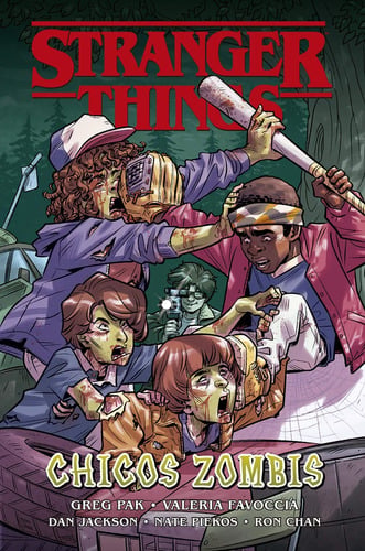 Stranger Things Chicos Zombis Novela Gráfica Pak