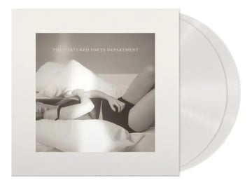 Taylor Swift The Tortured Poets Department Vinyl Lp [white] Estándar