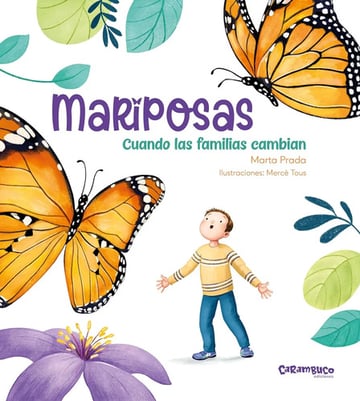Portada de Mariposas. Cuando Las Familias Cambian