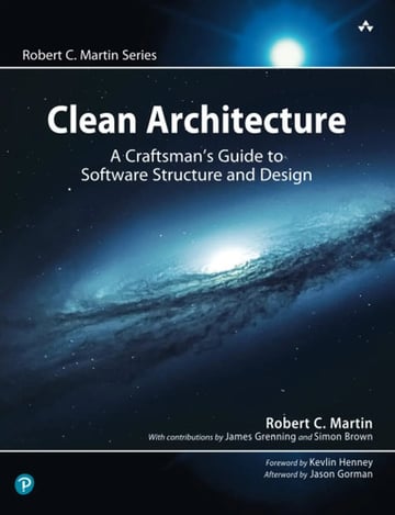 Portada de Clean Architecture Robert Martin Software