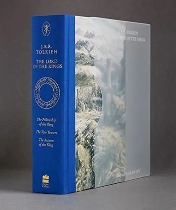 Portada de The Lord Of The Rings, De J. R. R. Tolkien. Editorial Harpercollins, Tapa Dura En Inglés, 2014