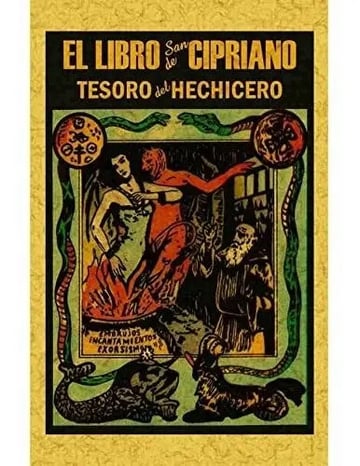 Libro De San Cipriano. Tesoro Del Hechicero Verdadera Magia 