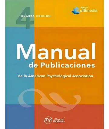 Portada de Manual De Publicaciones Apa 4 Ed 2021
