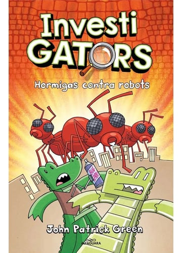 Portada de Investigators 4 - Hormigas Contra Robots Mango Zas Comic