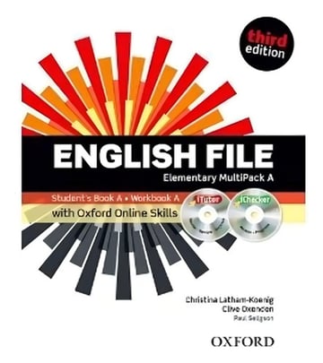 Portada de English File Elementary - Multipack A 3rd Edition - Oxford