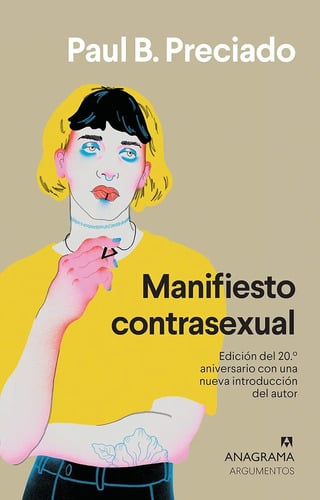 Portada de Manifiesto Contrasexual Preciado Edición 20.º Aniversario