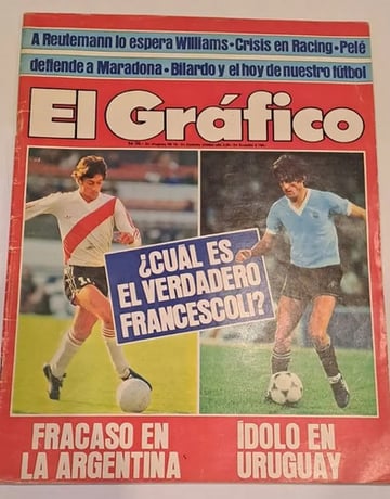 Revista El Grafico # 3343 - Tapa Francescoli