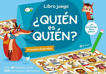 Portada de ¿quien Es Quien? Libro Juego 3 O 4 Años Detectives