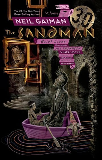 Portada de The Sandman - Brief Lives