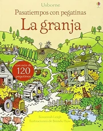Portada de Libro: La Granja - Pasatiempos Con Pegatinas