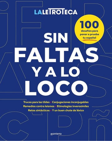 Portada de Sin Faltas Y A Lo Loco Libro Juego Gramatica Ortografia
