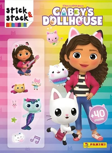 Portada de La Casa De Muñecas De Gabby Stickers Juegos