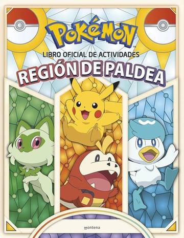 Portada de Pokemon - Libro Oficial De Actividades Región De Paldea