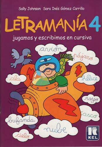 Portada de Letramania 4 - Jugamos Y Escribimos En Cursiva