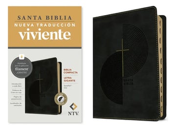 Biblia Compacta Ntv, Letra Gigante Con Filament (sentipiel, Gris, Índice, Letra Roja), De Tyndale. Editorial Tyndale House Publishers