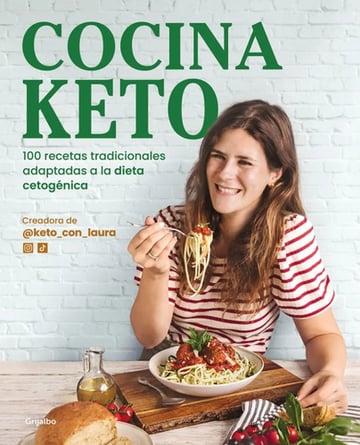 Portada de Libro Cocina Keto [ Dieta Cetogenica ] Laura Garat