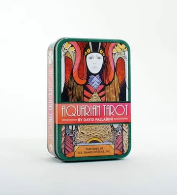 Portada de Aquarian Tarot David Palladini
